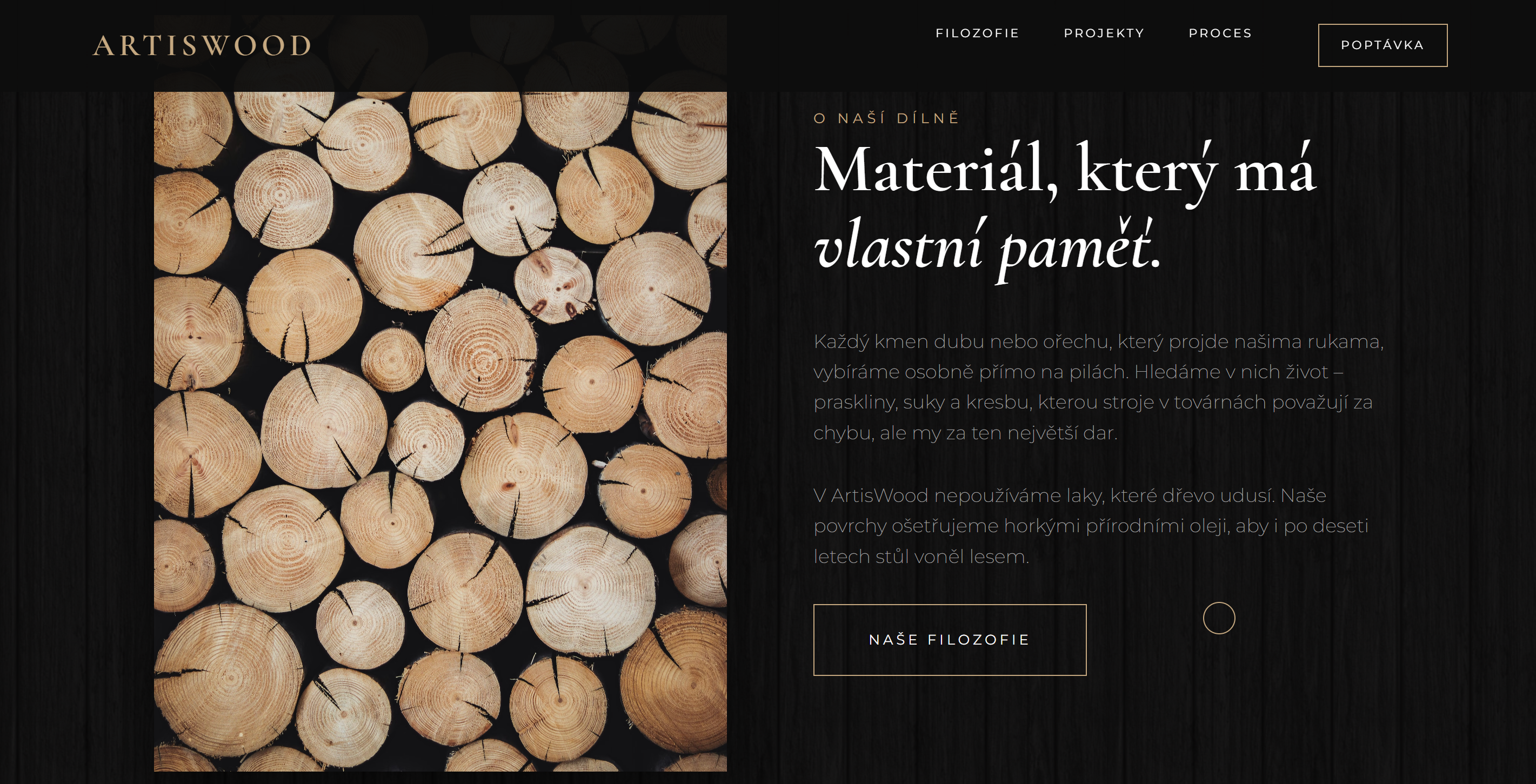 Ukázka projektu – screenshot 1