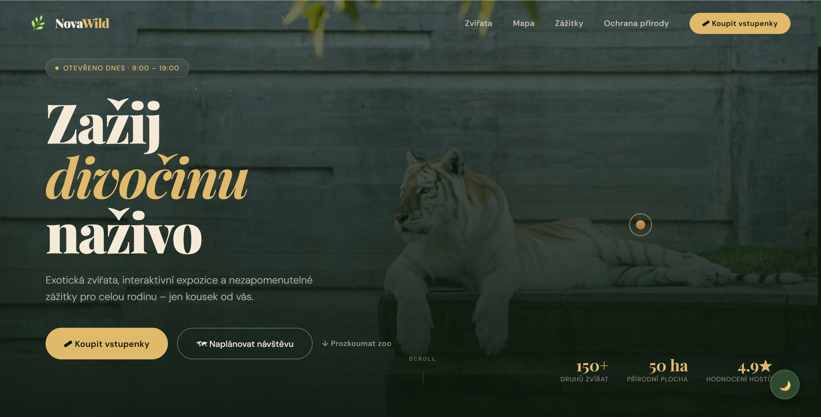 Ukázka NovaWild ZOO